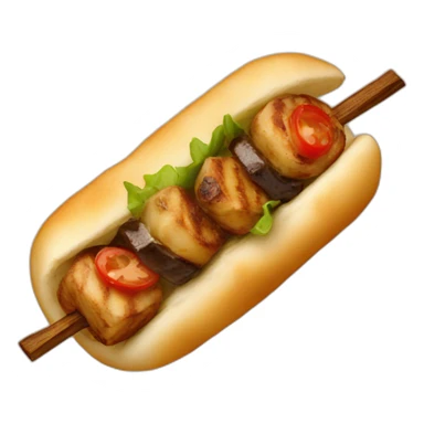 greek souvlaki sticker