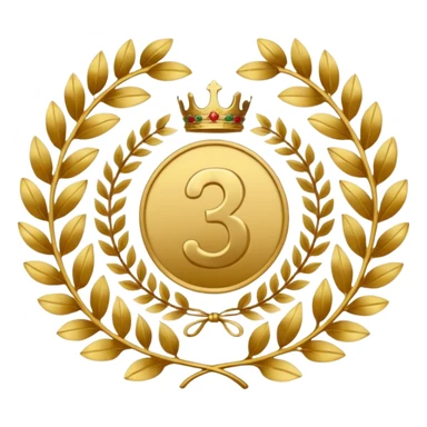 The number that took 23nd place was decorated with an imperial laurel wreath sticker