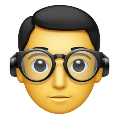 tech glasses sticker