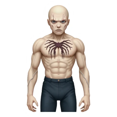 Vecna of Stranger Things sticker