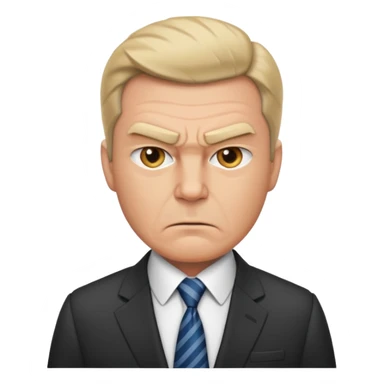 aggressive boss sticker