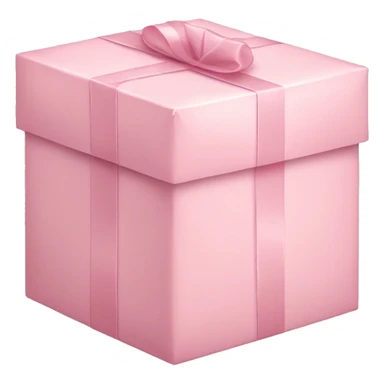 light pink package sticker