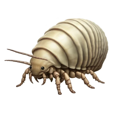 Giant isopod sticker