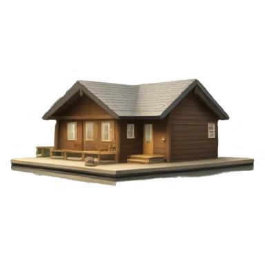 Modern cabin sticker