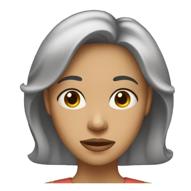 light skin mom stressed sticker