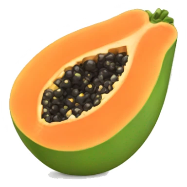 Papaya sticker