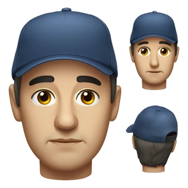 photorealistic yuriy andropov sad hat sticker