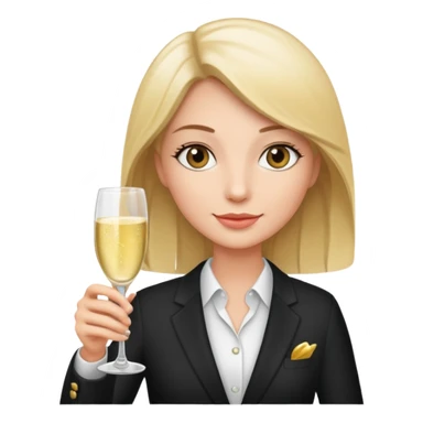 marketing agent with glass sticker