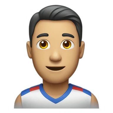 Man holding 1st place sticker