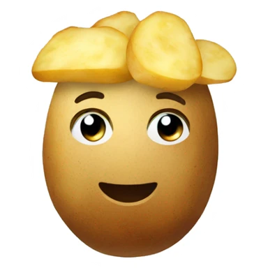 fri potatoes sticker
