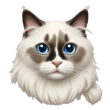 Ragdoll cat sticker