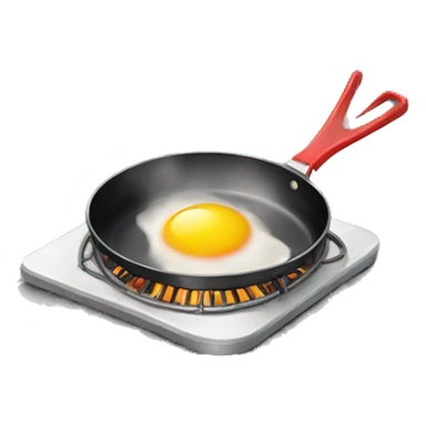Egg frying on a hot sidewalk sticker