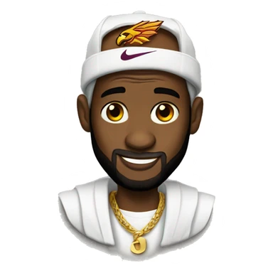 LeBron James dressed as pater griffin sticker