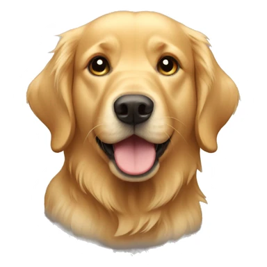 Golden retriver sticker