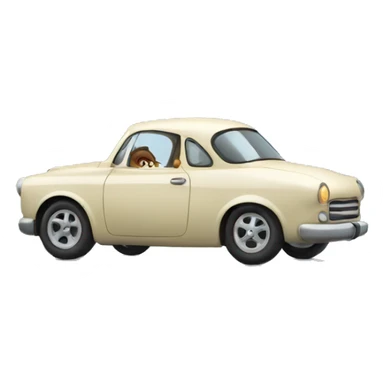 automobile emotion sad sticker