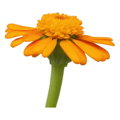 3 orange calendula Fliegers sticker