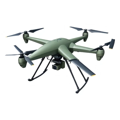 Long range military drone sticker