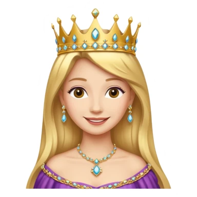 Queen Tiara sticker