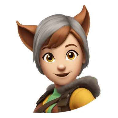 squirrel girl from marvel rivals sticker