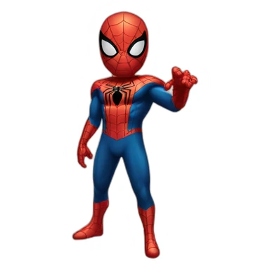 Spider man en armure sticker