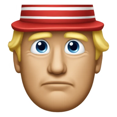 donald trump red hat sticker