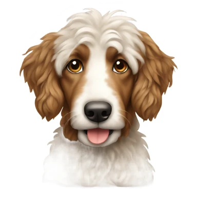 Aussie doodle sticker