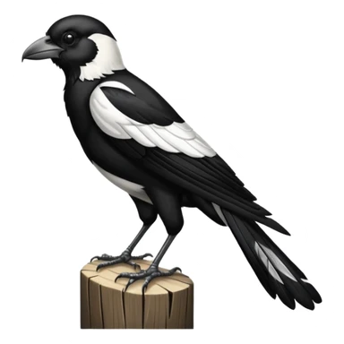 Collingwood magpie sticker