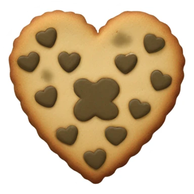 Tactical cookie heart sticker