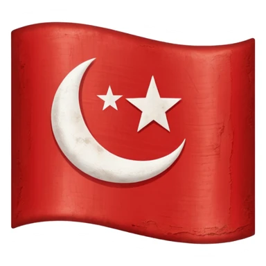Osmanlı bayrağı  sticker