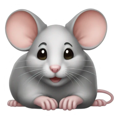 two mice sticker