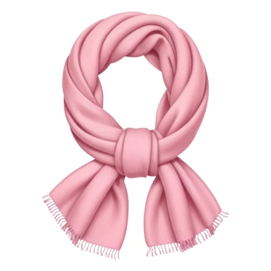 Pastel Pink Scarf sticker