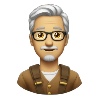 back in time sticker