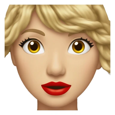 Taylor swift red sticker