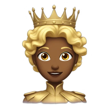 Lightning nc Queen sticker