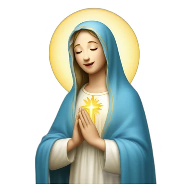 blessed Virgin Mary catholic sticker