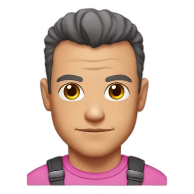 Jcvd pink cute sticker