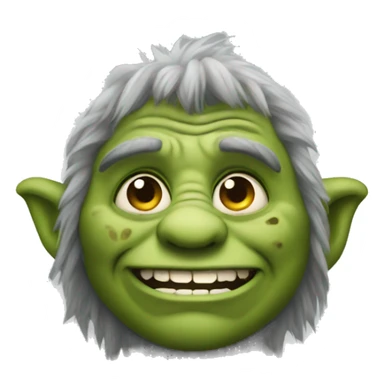 troll with warts sticker