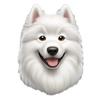 dog samoyed sticker