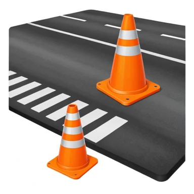 Traffic Cone sticker