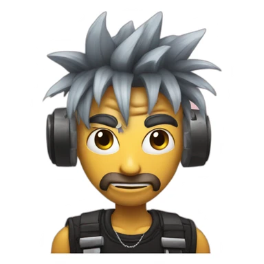 microwaved punk sticker