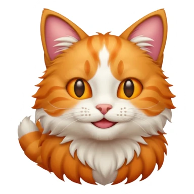 Emoji cat sticker
