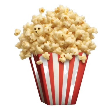Popcorn movie sticker