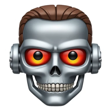 Create a terminator emoji sticker