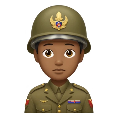 ww1 Thai solider sticker