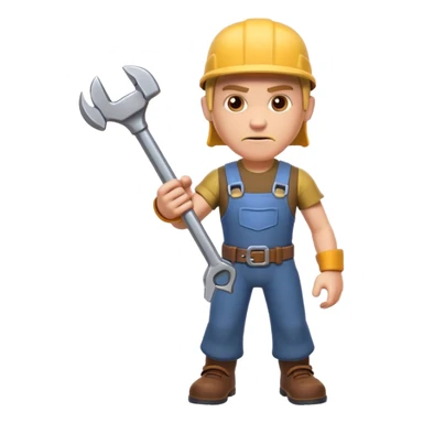 A Mechanic Wrench In A Clash Of Clans Aesthetic sticker