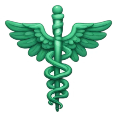 Caduceus sticker