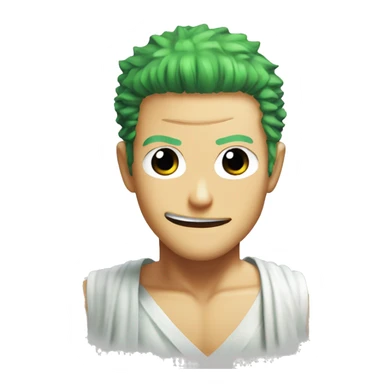 flirty zoro from one piece sticker