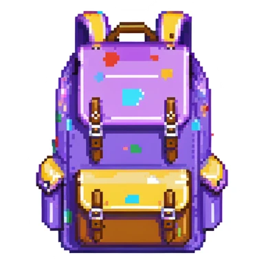 purple backpack from Dora the Explorer sticker