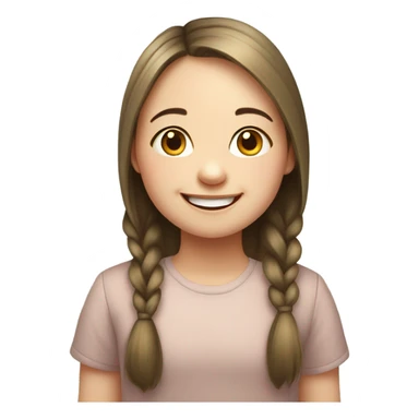 girl with down syndrome sticker