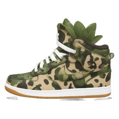 Bape shoes sticker